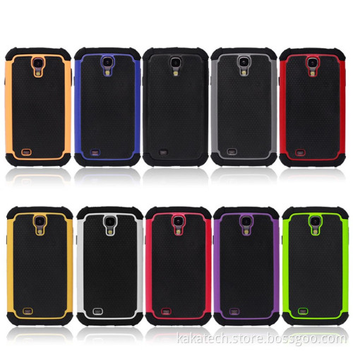 Football Line PC+Silicone 3 in 1 Hybrid Case for Samsung S4 I9500